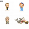 Jaws - Pack 4 figures, Pokis