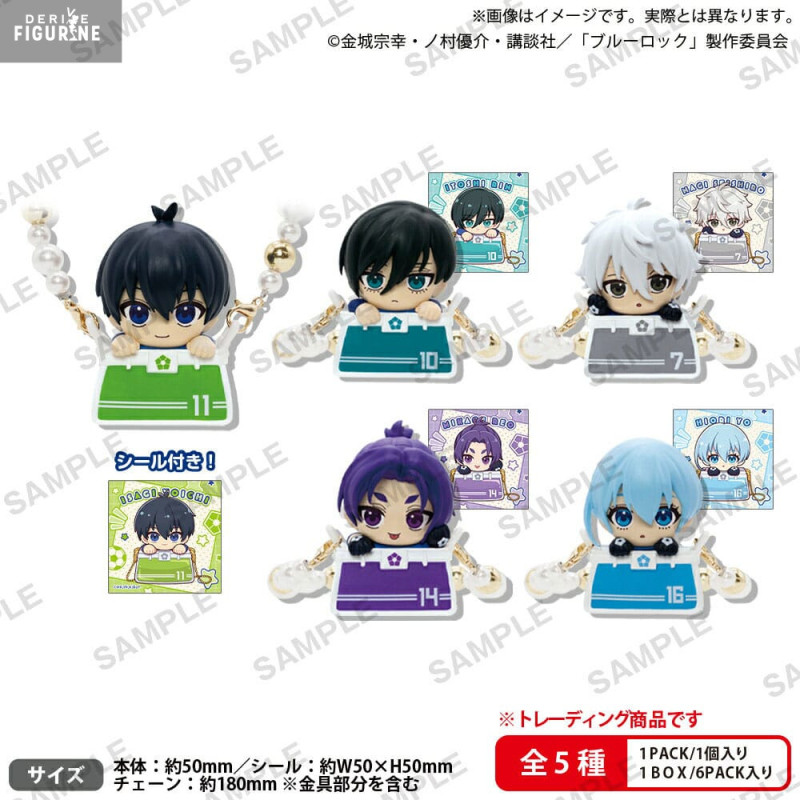 PRÉCOMMANDE - Blue Lock - Pack 6 figurines Charac Odekake