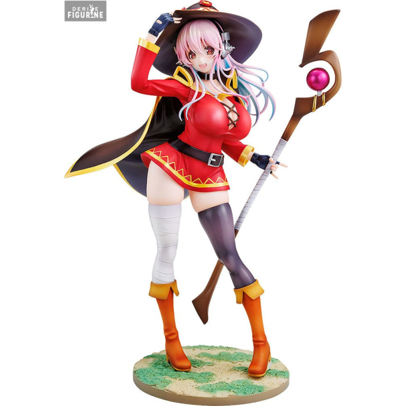 PRÉCOMMANDE - Super Sonico x Konosuba - Figurine Super Sonico Megumin collaboration