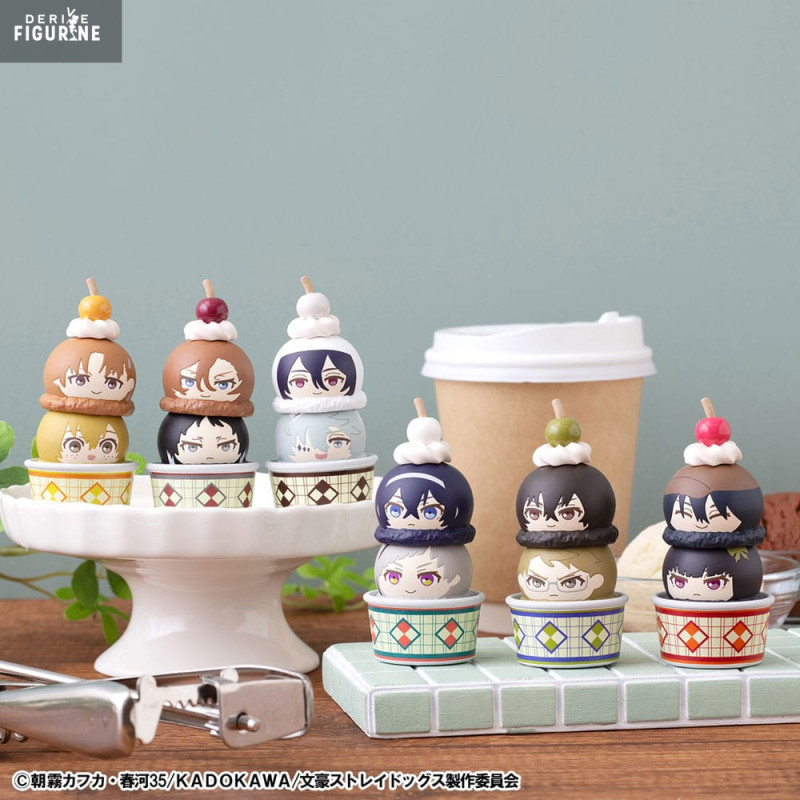 PRE ORDER - Bungo Stray Dogs - Pack 6 figures Tsumichen Stack up & Change (with gift)