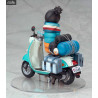 Laid-Back Camp - Rin Shima with Scooter figure
