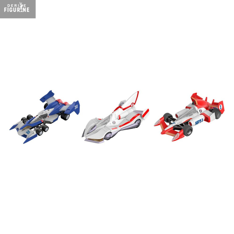 PRÉCOMMANDE - Future GPX Cyber Formula - Pack Super Asurada 01 Circuit Mode, Knight Savior 005 & Ishzark Renewal (with gift)