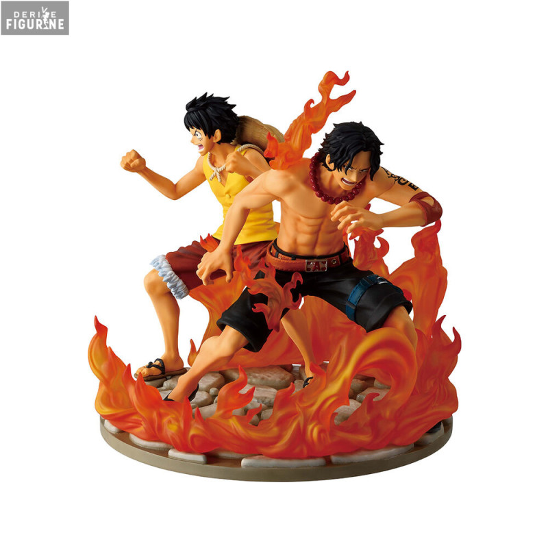PRE ORDER - One Piece - Figure Ace & Luffy, Dramatic Memories Ichibansho