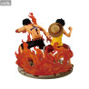PRE ORDER - One Piece - Figure Ace & Luffy, Dramatic Memories Ichibansho