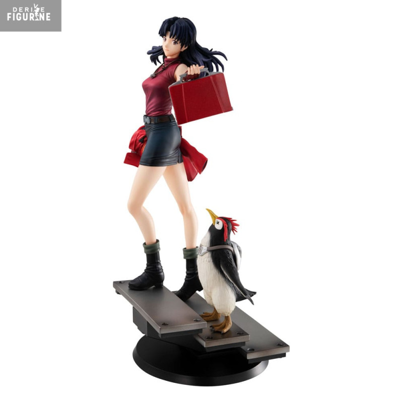 PRE ORDER - Rebuild of Evangelion - Misato Katsuragi & Pen Pen figure, Gals