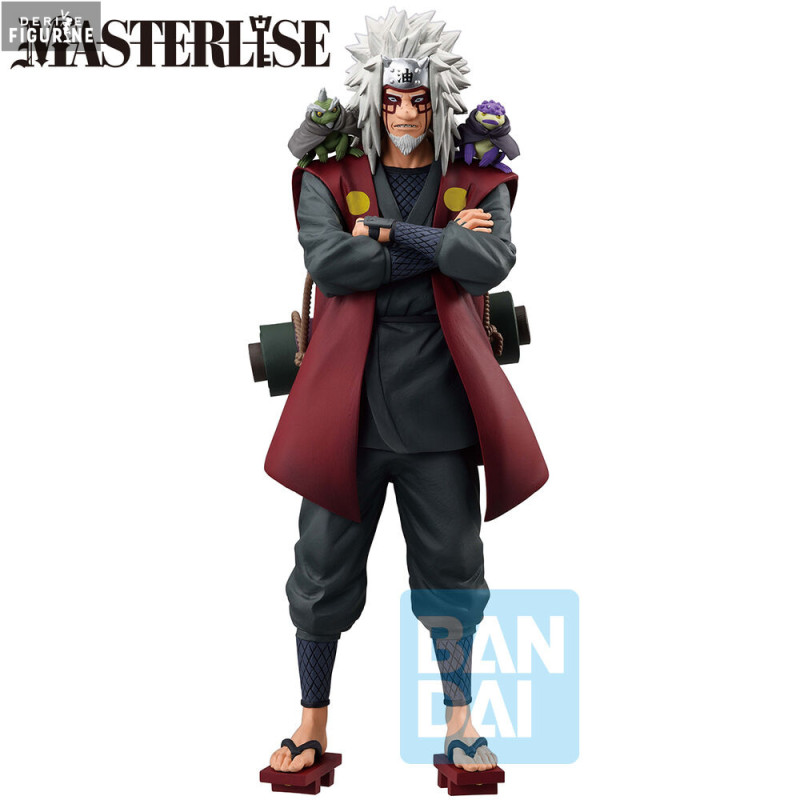 PRÉCOMMANDE - Naruto Shippuden - Figurine Jiraiya, Masterlise A Bridge Between the Lament of Samsara and Peace Ichibansho