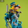 PRÉCOMMANDE - Dragon Ball Z - Figurine Son Goku & Son Gohan & Robot with two legs, Desktop Real McCoy EX diorama