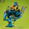 PRÉCOMMANDE - Dragon Ball Z - Figurine Son Goku & Son Gohan & Robot with two legs, Desktop Real McCoy EX diorama