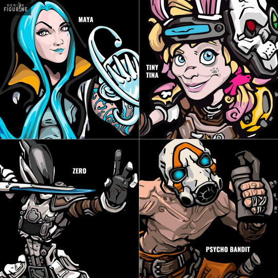 Borderlands 3 Psycho Bandit Mini Epics Vinyl Figure