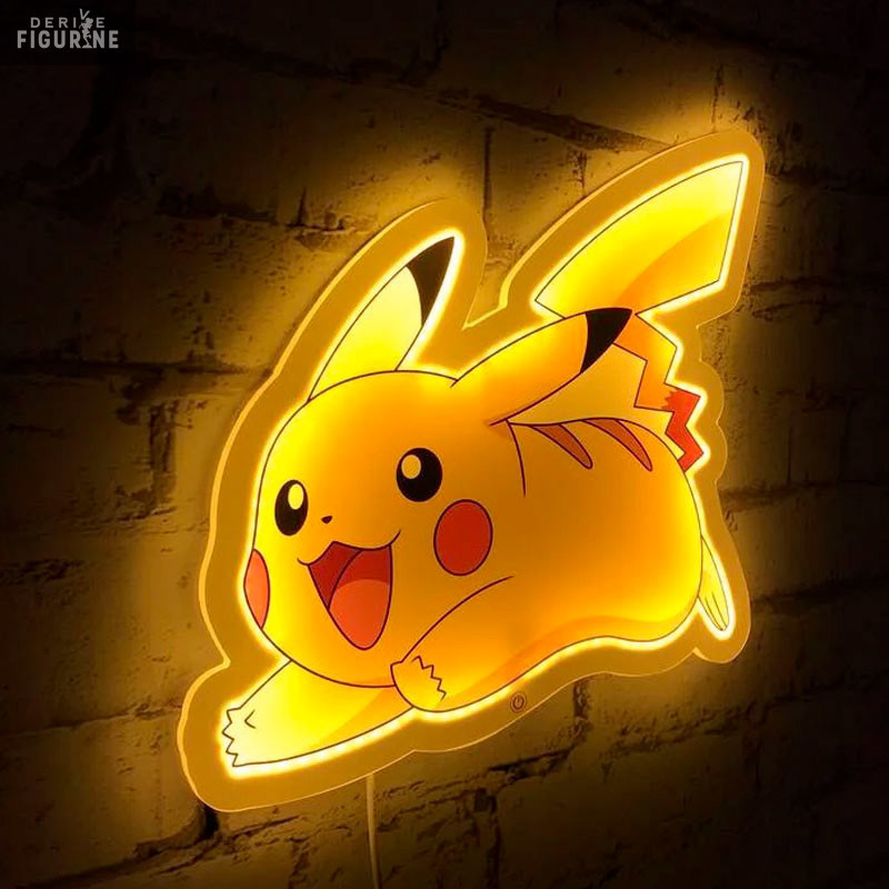 Female Pikachu Led Wall Lamp LED Pikachu - Pokémon - Teknofun