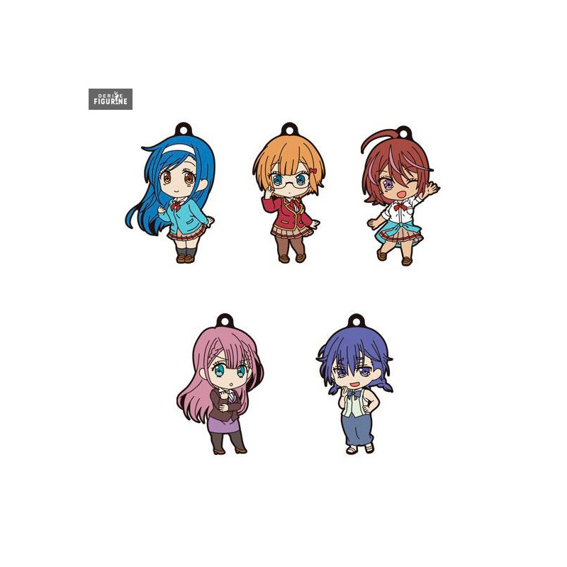 We Never Learn: BOKUBEN - Pack 5 porte-clés, Nendoroid Plus Vol. 1