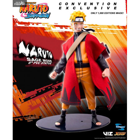 Figurine Naruto Sage Mode 2018 SDCC Exclusive - Naruto Shippuden - Toynami