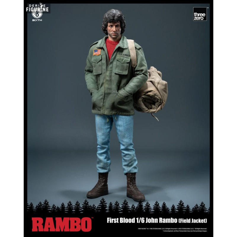 PRÉCOMMANDE - Rambo: First Blood - Figurine John Rambo, Field Jacket