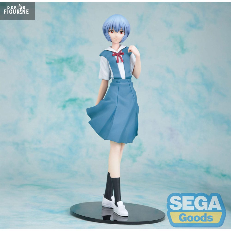 PRE ORDER - Rebuild of Evangelion - Rei figure Uniform Evangelion: New Theatrical Edition, High Premium