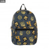 Harry Potter backpack - Hufflepuff, Ravenclaw, Slytherin or Gryffindor, Patches