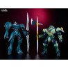 PRÉCOMMANDE - Starknight Tekkaman Blade - Pack 2 figurines Tekkaman Dagger & Tekkaman Axe, Moderoid Plastic Model Kits