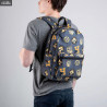 Harry Potter backpack - Hufflepuff, Ravenclaw, Slytherin or Gryffindor, Patches