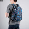 Harry Potter backpack - Hufflepuff, Ravenclaw, Slytherin or Gryffindor, Patches