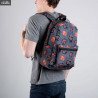 Harry Potter backpack - Hufflepuff, Ravenclaw, Slytherin or Gryffindor, Patches