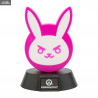 Veilleuse 3D Overwatch - Lucio, Pachimari, Flocon (Snowball) ou D.Va, Icon