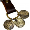 Keychain of your choice Bioshock - Devil's Kiss Wax Seal or Rapture Plasmids and Brass Tokens