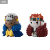 One Piece - Pack figures Trafalgar Law, Monkey D. Luffy & Eustass Kid, Nyanto! The Big One Piece Series