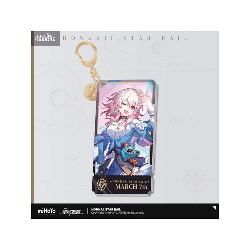 PREORDER - Honkai: Star Rail - March 7th keychain