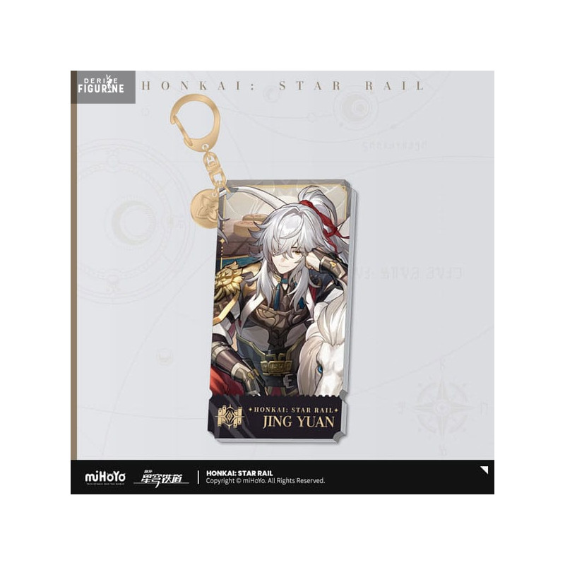 PREORDER - Honkai: Star Rail - Jing Yuan keychain