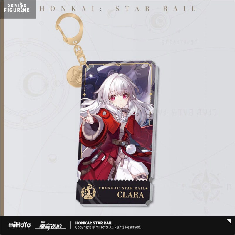 PREORDER - Honkai: Star Rail - Clara keychain