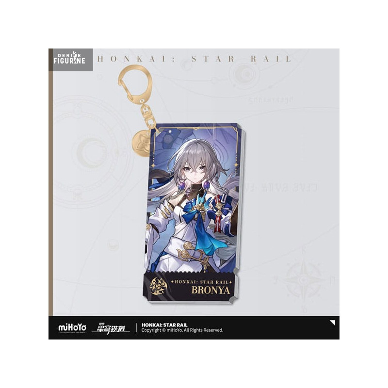 PREORDER - Honkai: Star Rail - Bronya keychain