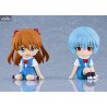 PRÉCOMMANDE - Rebuild of Evangelion - Figurine Rei Ayanami, Mini Nendroid Plus Rubber Mascot
