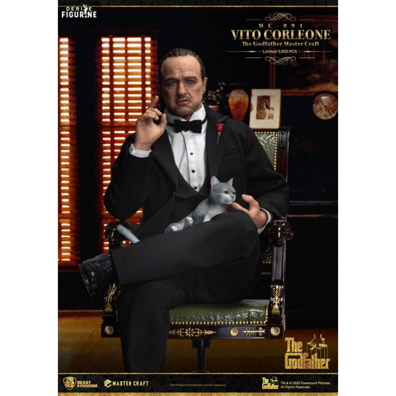 PRÉCOMMANDE - Le Parrain - Figurine Vito Corleone, Master Craft