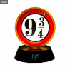 Harry Potter night light - Platform 9 3/4, Deathly Hallows, Hogwarts Crest or Triwizard Cup, 3D Icon