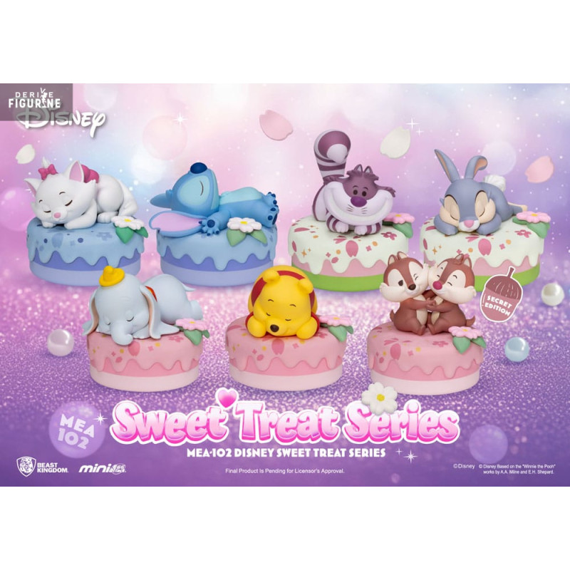 PRE ORDER - Disney - Pack 6 figures Sweet Treat Series, Mini Egg Attack