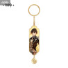 Genshin Impact - Zhongli keychain, Drawing Card Metal