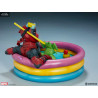 Marvel, Deadpool - Figurine Kidpool, Premium Format