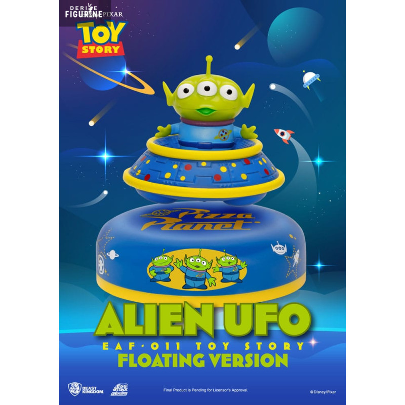 PRE ORDER - Disney/Pixar, Toy Story - Alien UFO figure, Egg Attack Floating