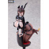 PRÉCOMMANDE - Original Character - Figurine Champagne and Bunny Girl Rose, Black Stocking