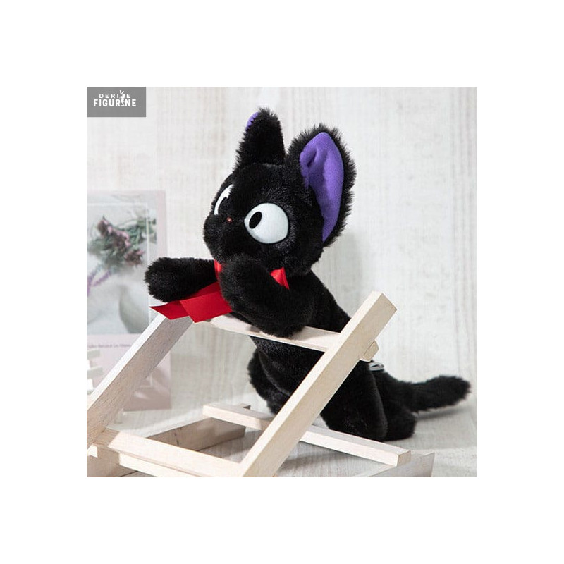 PREORDER - Studio Ghibli, Kiki’s Delivery Service - Jiji Laying plush, Nakayoshi