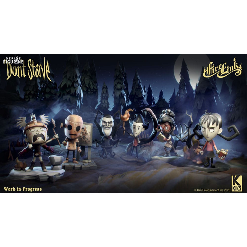 PRÉCOMMANDE - Don't Starve - Pack 6 figurines Chibi Vol.1