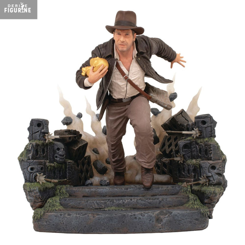 Indiana Jones: Les Aventuriers de l'arche perdue - Figurine Escape with Idol, Deluxe Gallery