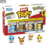 Pokémon - Pack 4 figures, Bitty POP! Vinyl Series 4
