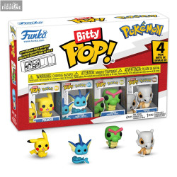 Pokémon - Pack 4 figurines,...