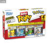 Pokémon - Pack 4 figurines, Bitty POP! Vinyl Series 1