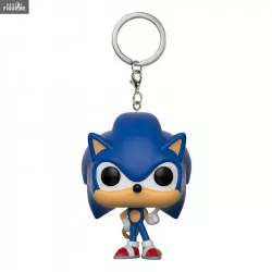 Sonic the Hedgehog keychain...