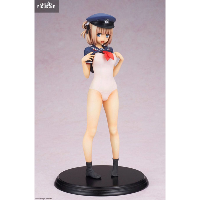 Maitetsu - Figurine Paulette Hinai, White School Swimsuit