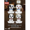 PRE ORDER - Disney, One Hundred and One Dalmatians - Pack 4 Dalmatians piggy bank figure, Palm Size Functional Figurine