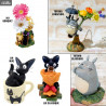 Studio Ghibli - Figurine vase soliflore Totoro ver. Classique ou Parapluie ou Jiji ver. Mug, Classique ou Bouquet