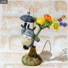 Studio Ghibli - Figurine vase soliflore Totoro ver. Classique ou Parapluie ou Jiji ver. Mug, Classique ou Bouquet