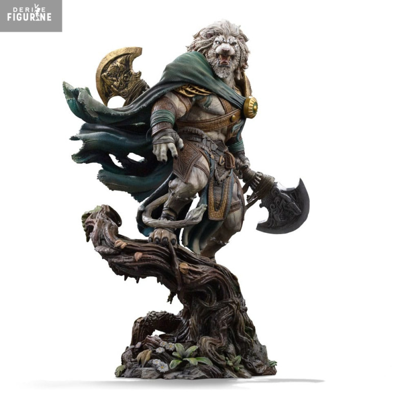 PRÉCOMMANDE - Magic The Gathering - Figurine Ajani Goldmane, Art Scale